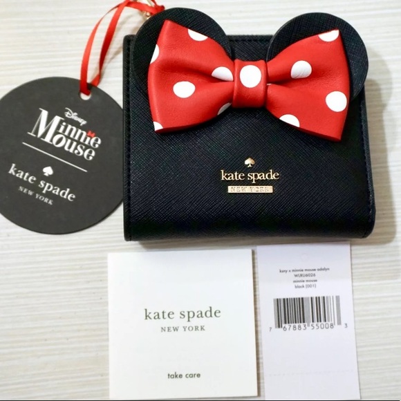 Kate Spade x Minnie Mouse Adalyn Wallet black - Picture 2 of 7